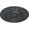 Ekena Millwork Biddix Ceiling Medallion (Fits Canopies up to 7 1/2"), Hand-Painted Pewter, 20 7/8"OD x 1 1/4"P CM20BXPES - alternate 4